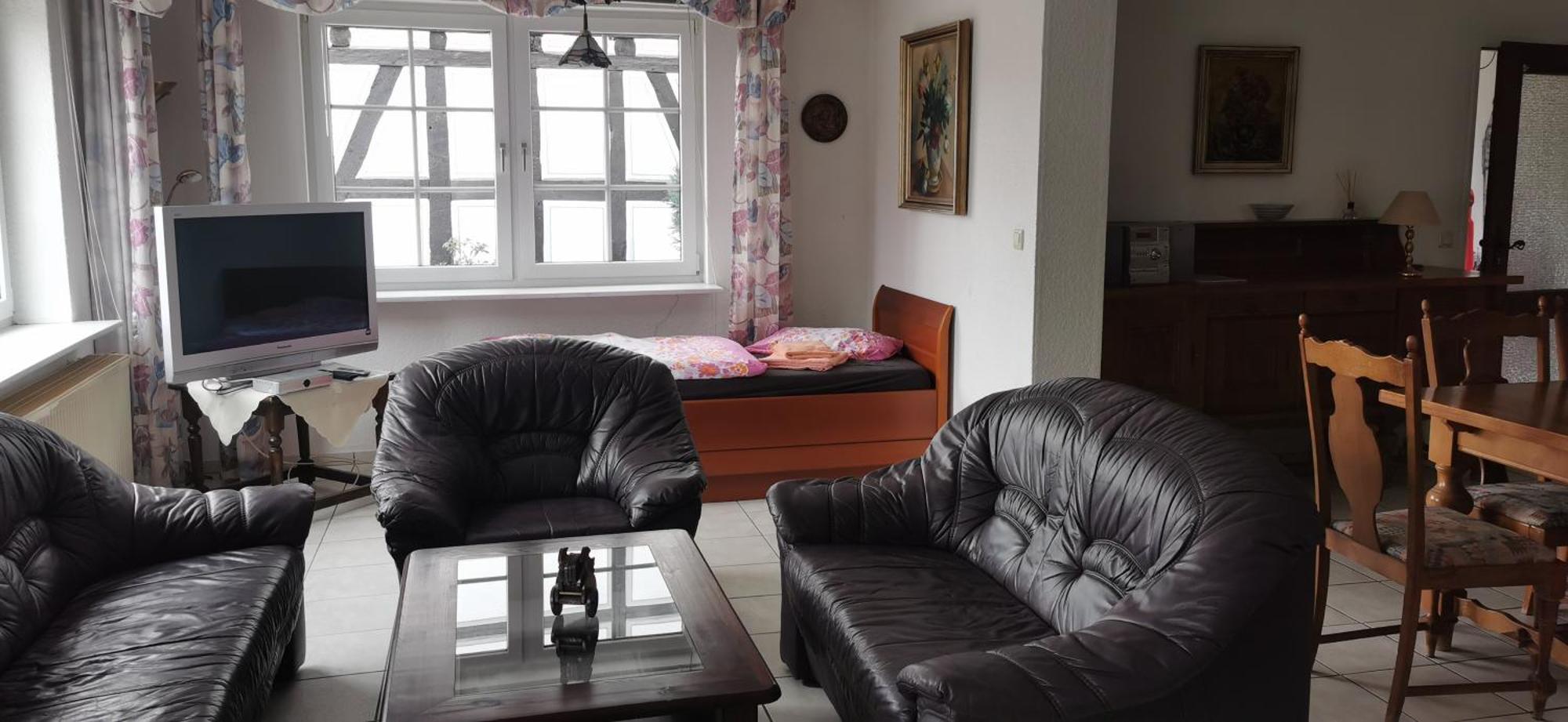 Landhaus Wohnung In D 63667 Nidda, Gaesschen 8 Erdgeschoss Rechts 外观 照片