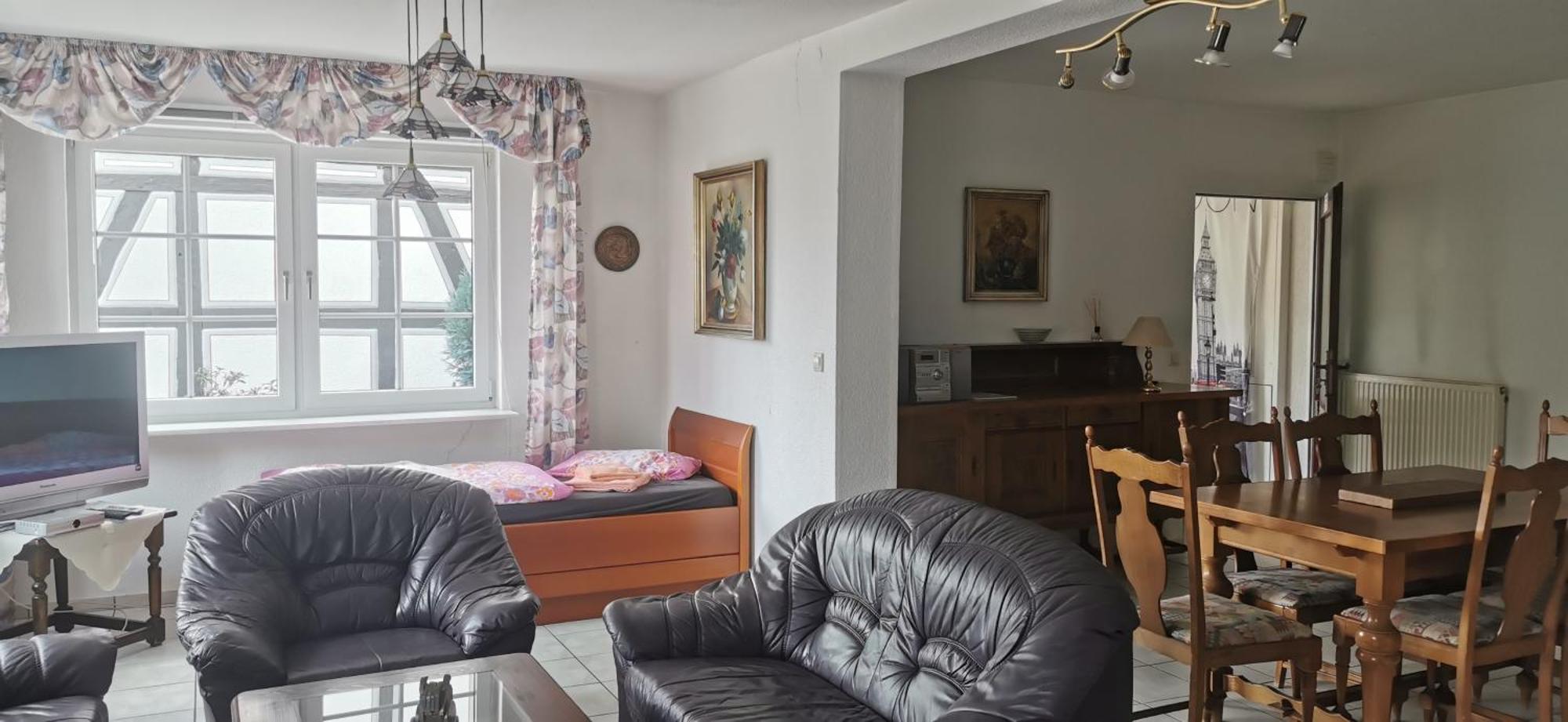 Landhaus Wohnung In D 63667 Nidda, Gaesschen 8 Erdgeschoss Rechts 外观 照片